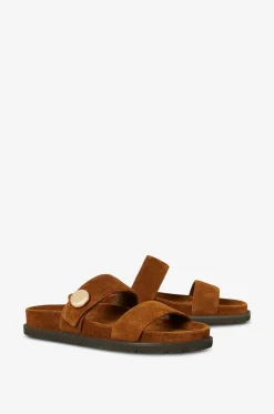 Sandalen aus Wildleder Romy