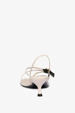 Sandalen mit Absatz aus Leder Starry-Eyed