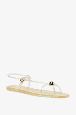 Sandalen mit Pailletten Dana