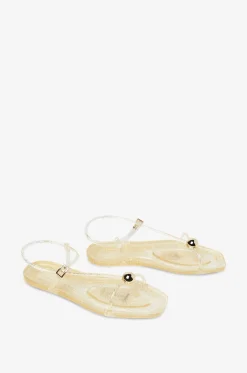 Sandalen mit Pailletten Dana