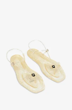 Sandalen mit Pailletten Dana