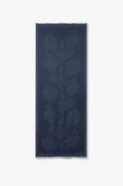 Schal aus Baumwolle mit Jacquard-Fantasiemuster