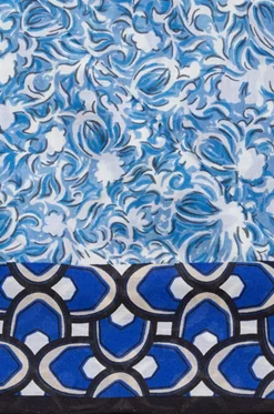 Schal aus Modal und Seide Sarong