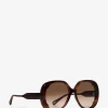 Schmetterlings-Sonnenbrille in Schildpattoptik