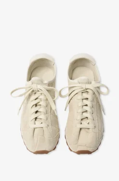 Schnür-Sneakers aus Kalbsleder Les Tennis