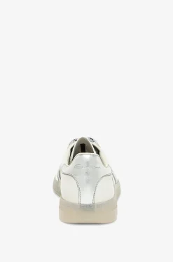Schnür-Sneakers aus Metallic-Leder DBS Olymp
