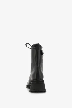 Schnürstiefeletten aus Glattleder Gigi Pocket