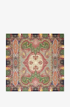 Seiden-Halstuch mit Paisley-Print