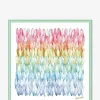 Seidentuch mit fantasievollem Print