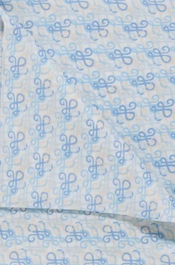 Seidentuch mit Monogramm-Print Nicki