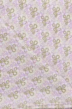 Seidentuch mit Monogramm-Print Nicki