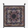 Seidentuch mit Quasten und Motiv Paisley Arabesques
