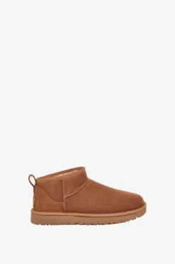 Shearling-gefütterte Wildlederstiefeletten W Classic Ultra Mini