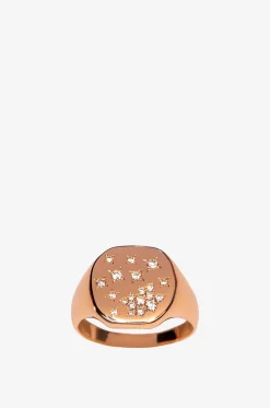 Siegeling aus Roségold und Diamanten Mademoiselle Étoilée