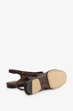 Slingback-Ballerinas aus Glattleder Emmett