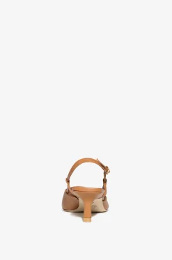 Slingback-Pumps aus Glattleder Vinnie 50
