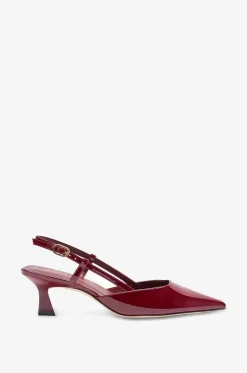 Slingback-Pumps aus Lackleder Vinnie 50