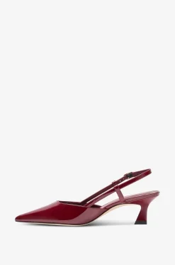 Slingback-Pumps aus Lackleder Vinnie 50