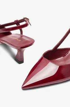 Slingback-Pumps aus Lackleder Vinnie 50