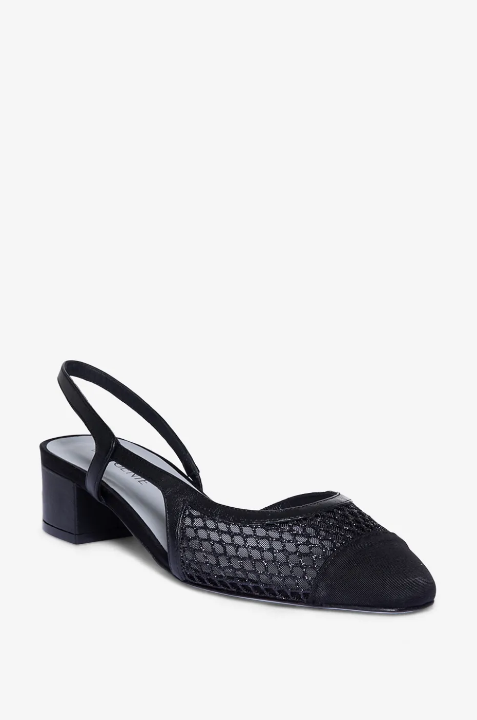Slingback-Pumps aus Netzstoff Ninfa 40