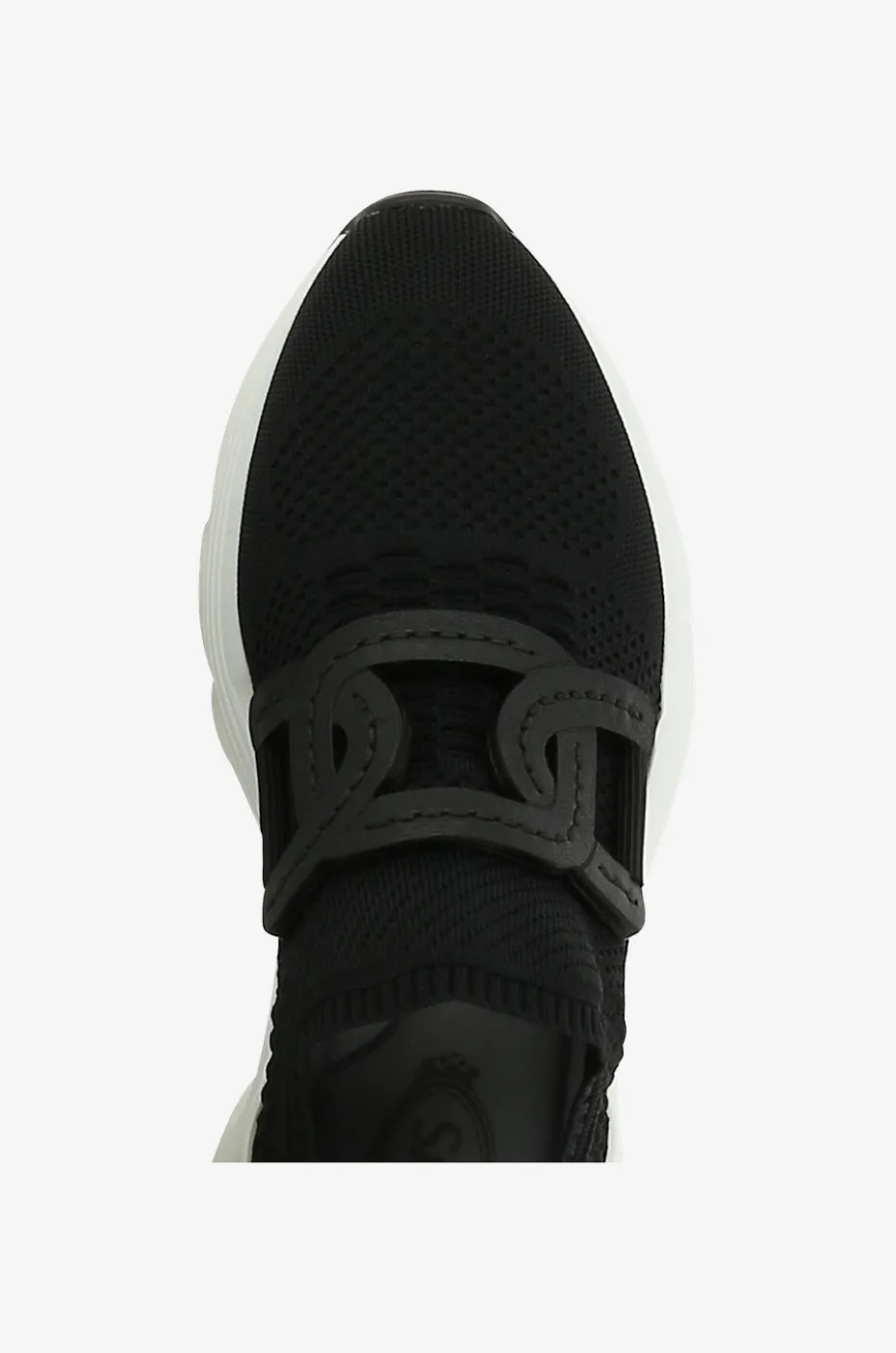 Slip-On-Strick-Sneakers mit Leder Kate