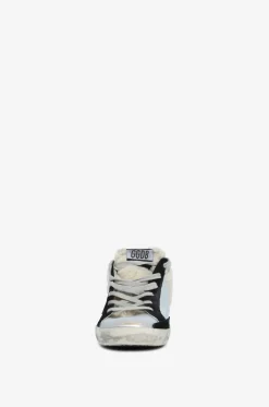 Sneaker-Clogs aus Metallic-Leder und Wildleder Super-Star Sabot