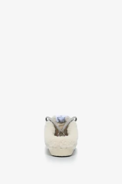 Sneaker-Clogs aus Shearling mit Glitterstern Super-Star Sabot