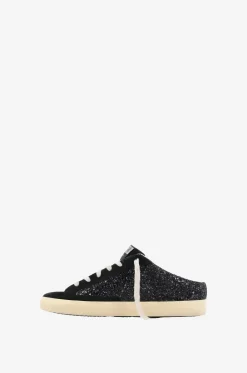 Sneaker-Pantoletten mit Glitter Super-Star
