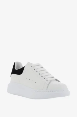 Sneakers aus Leder und Wildleder Oversized