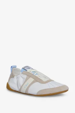 Sneakers aus Nylon und Leder Kick