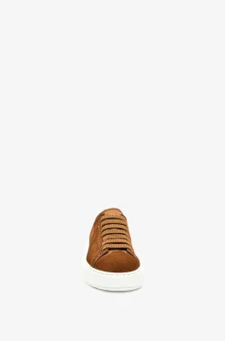 Sneakers mit Schnürung aus Wildleder Clean-Row