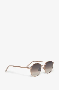 Sonnenbrille aus Titan The Navigator Rosegold Mat