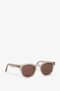 Sonnenbrille aus transparentem Acetat The Gambit
