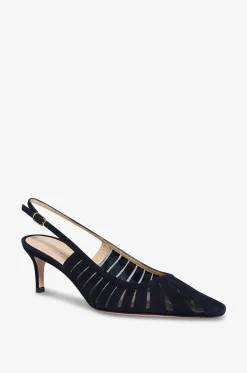 Spitz zulaufende Pumps aus Wildleder Fenice