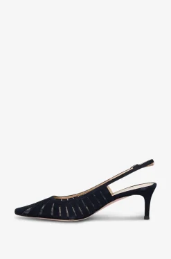 Spitz zulaufende Pumps aus Wildleder Fenice