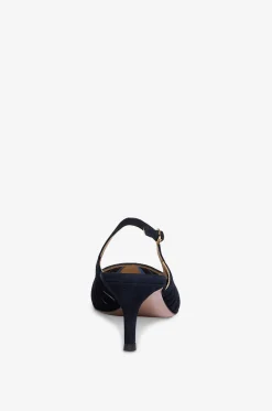 Spitz zulaufende Pumps aus Wildleder Fenice