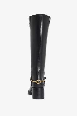 Stiefel mit Blockabsatz aus Leder Dakota 20