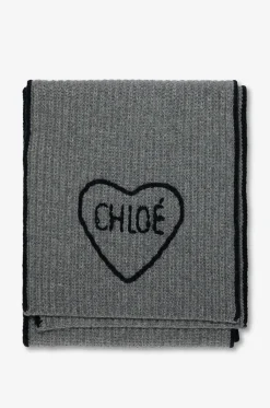Strickschal aus Wolle und Kaschmir Encoeur