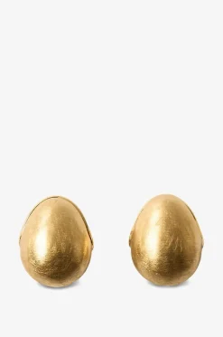 Strukturierte vergoldete Ohrhänger Les Boucles Raisin