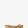 Texturierter goldener Armreif Capital