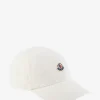 Tweed-Baseballkappe mit Hahnenpatch