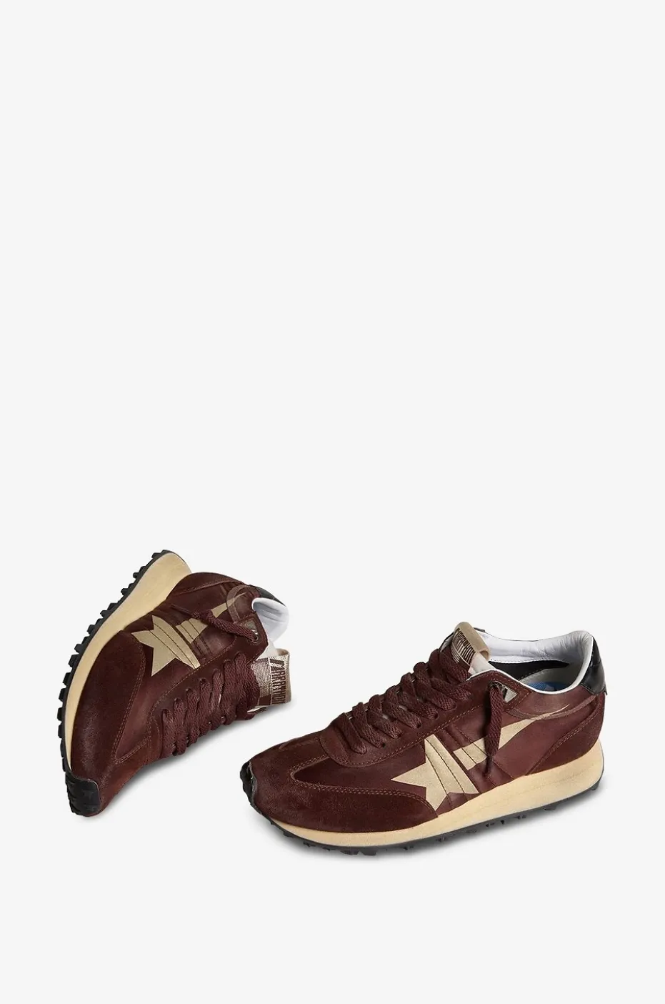 Vintage-Veloursleder Sneakers Running Marathon