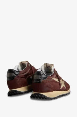 Vintage-Veloursleder Sneakers Running Marathon