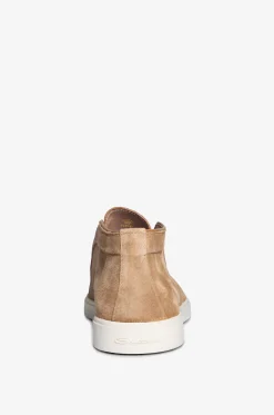 Wildleder-Dessertboots mit Gummisohle