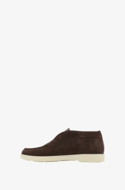Wildleder-Dessertboots mit Gummisohle