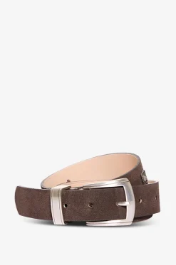 Wildleder-Nietengürtel Gaucho - 3 cm