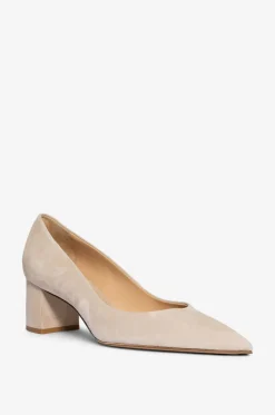 Wildleder-Pumps mit Blockabsatz Aris 55