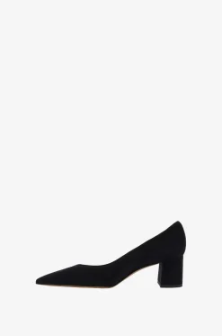 Wildleder-Pumps mit Blockabsatz Aris 55