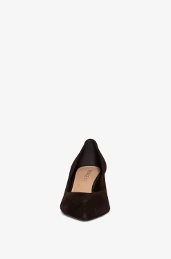 Wildleder-Pumps mit Blockabsatz Aris 55