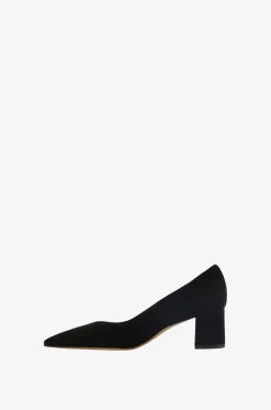 Wildleder-Pumps mit Blockabsatz Aris 55